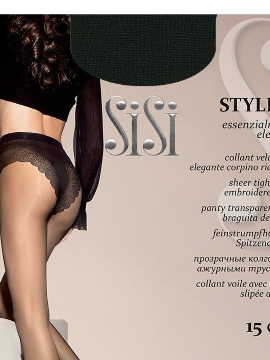 Колготки Sisi Style 15 (2, Nero)