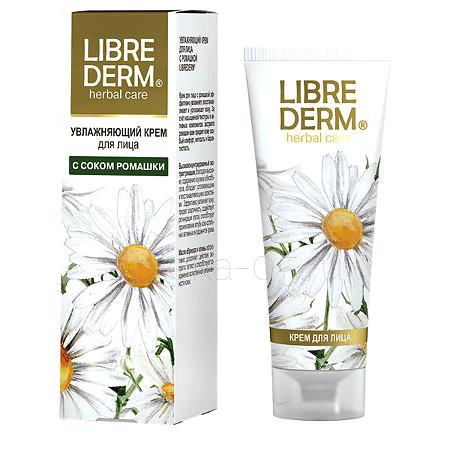 Либридерм Крем увлажняющий для лица с соком ромашки 75 мл