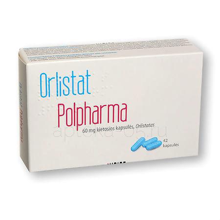 Орлистат капс  60 мг № 42