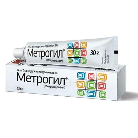 Метрогил гель 1% 30 г
