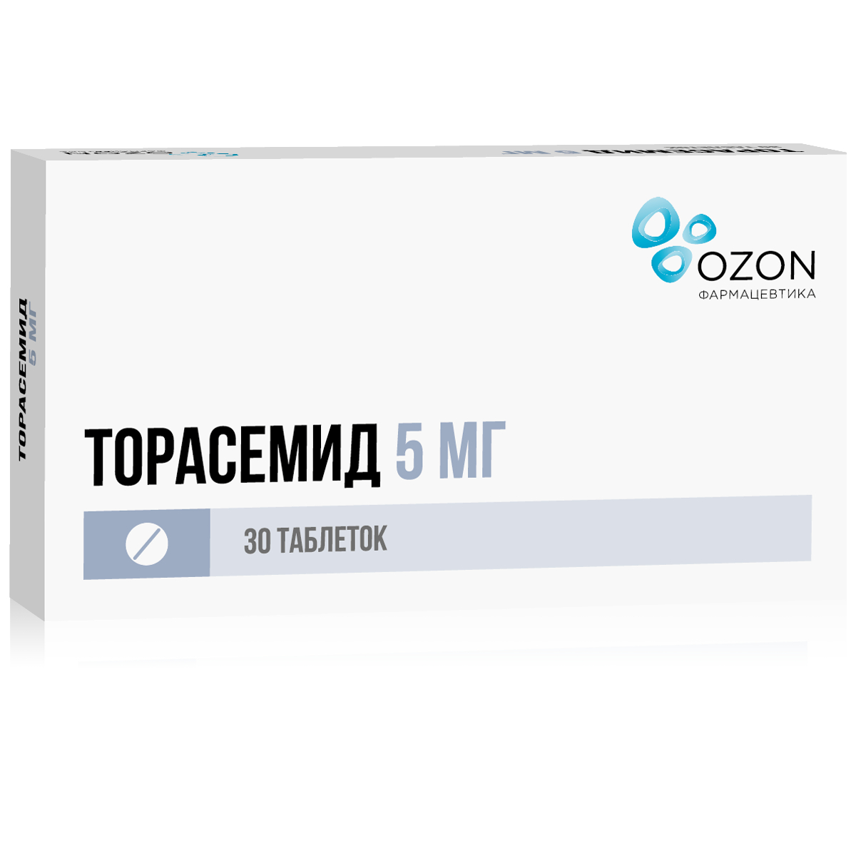 Торасемид тб 10 мг № 30 (Озон)
