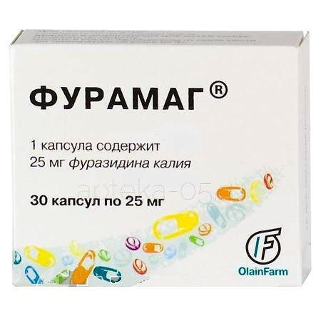 Фурамаг капс 25 мг № 30 (Олайнфарм)