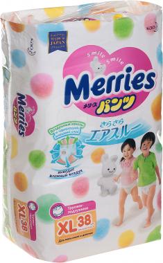 Merries Подгузники-трусики XL (12-22 кг) № 38
