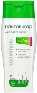 Пантовигар Шампунь для роста волос Growtest Formula 200 мл
