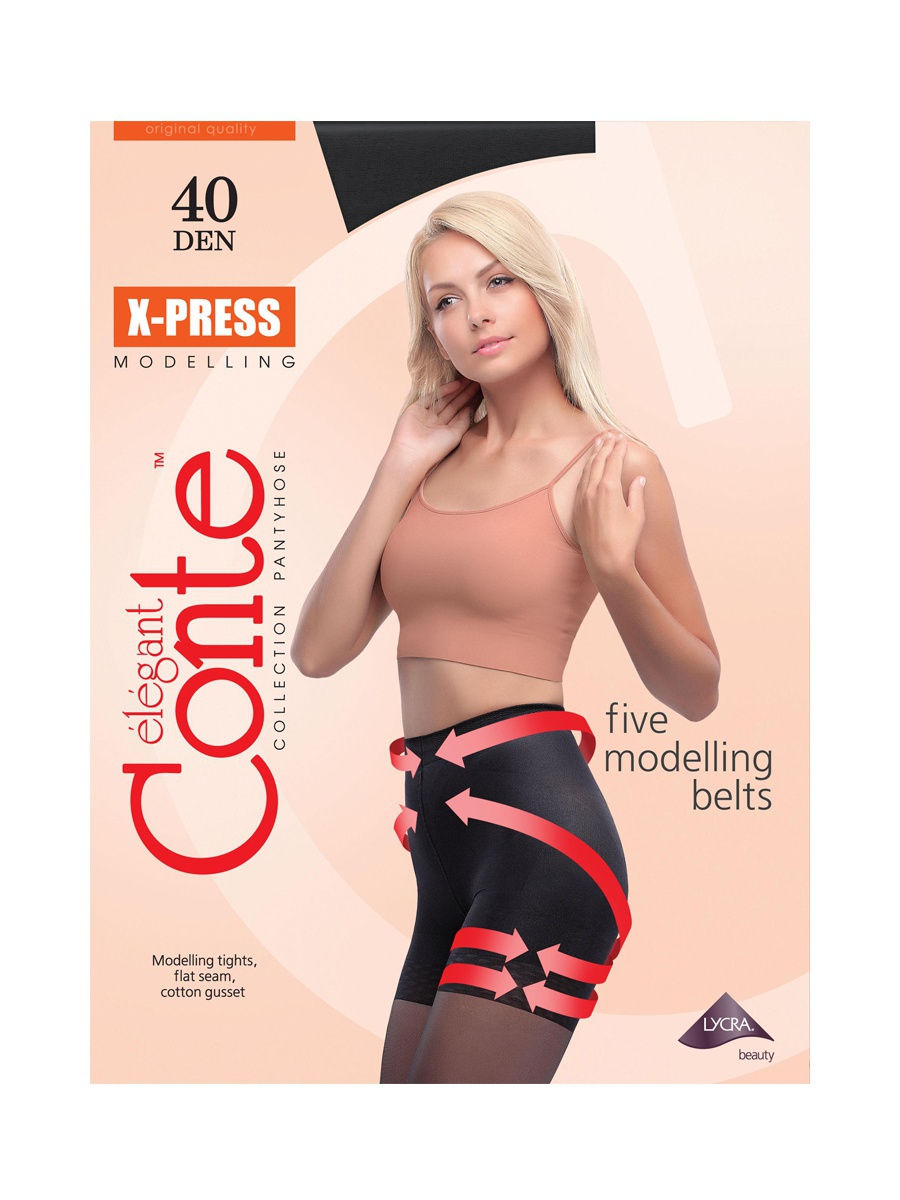 Колготки Conte X-press 40 (8) (2, nero)