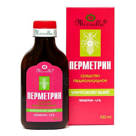 Перметрин Фора+ педикулицидное средство 100 мл