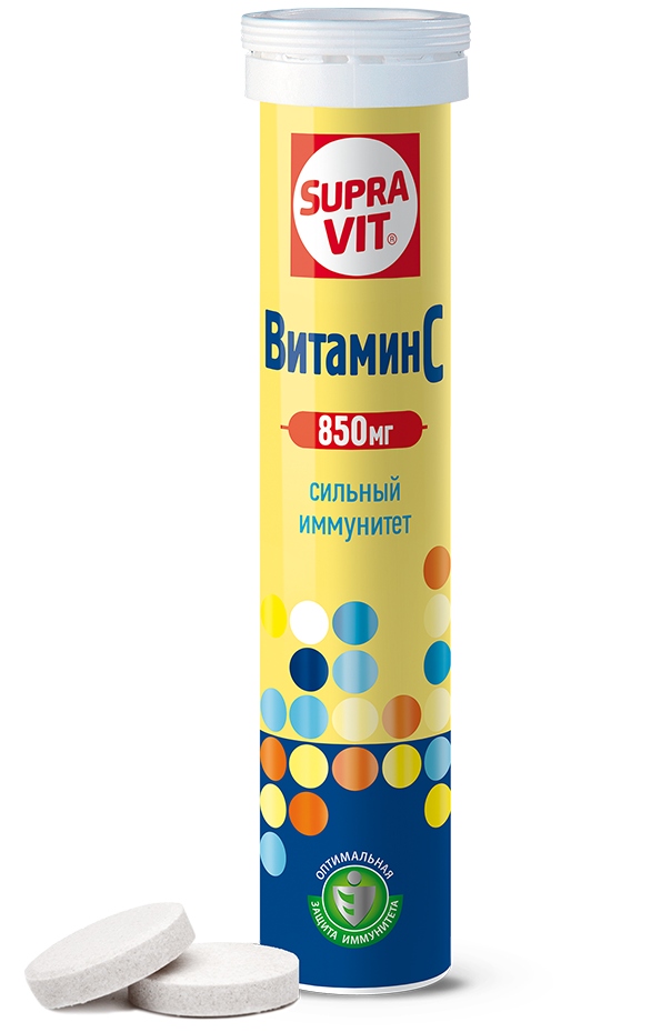 Суправит С шип.тб 850 мг № 20