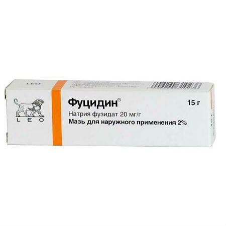 Фуцидин мазь 2% 15 г (Лео Фарма)