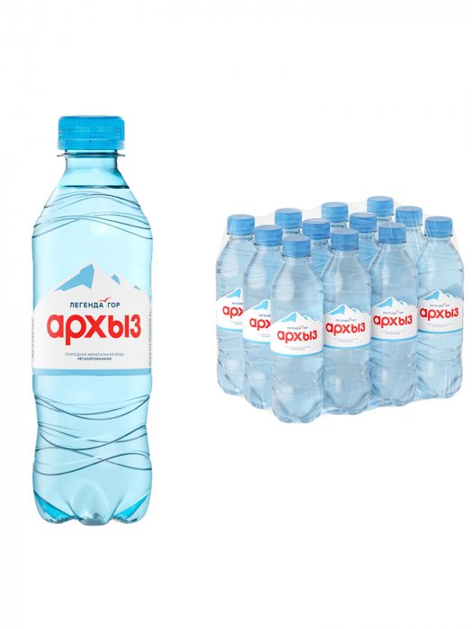 Вода минеральная Легенда Гор Архыз негаз. 0,33 л