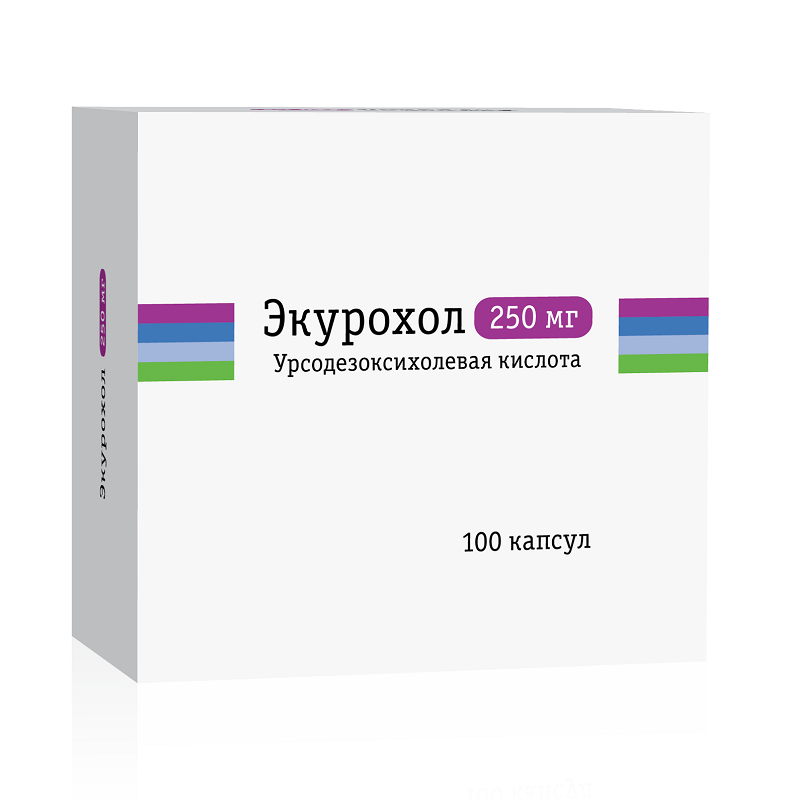 Экурохол капс 250 мг № 100