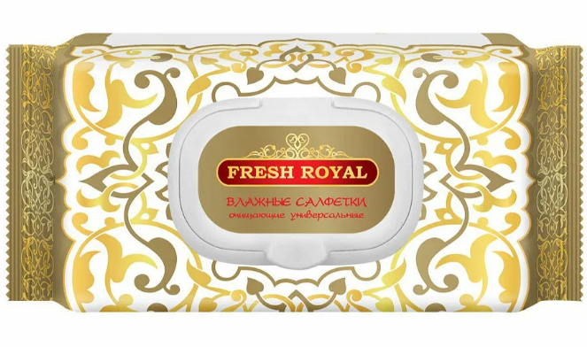 Fresh Royal салфетки влажные универсальные № 150