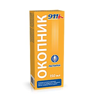911 Окопника растирка 150 мл