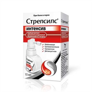 Стрепсилс Интенсив спрей 15 мл