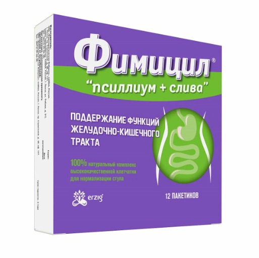 Фимицил Псиллиум и слива пак 5 г № 12