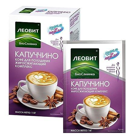 Худеем за неделю Кофе Капуччино (жиросжигающий) 14 г № 7