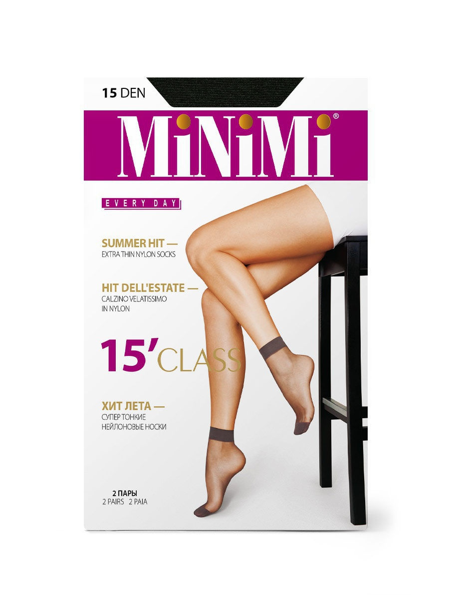 Носки Minimi Class (15) 240/24 (unica, Nero)