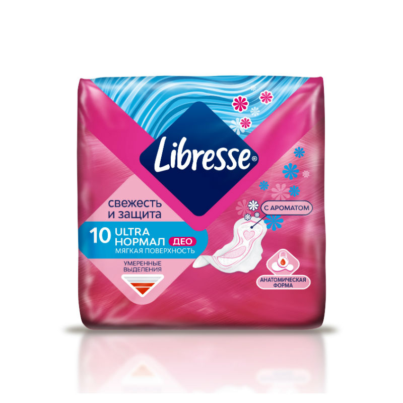 Libress Прокладки Ультра Нормал Део мягк.пов. № 10