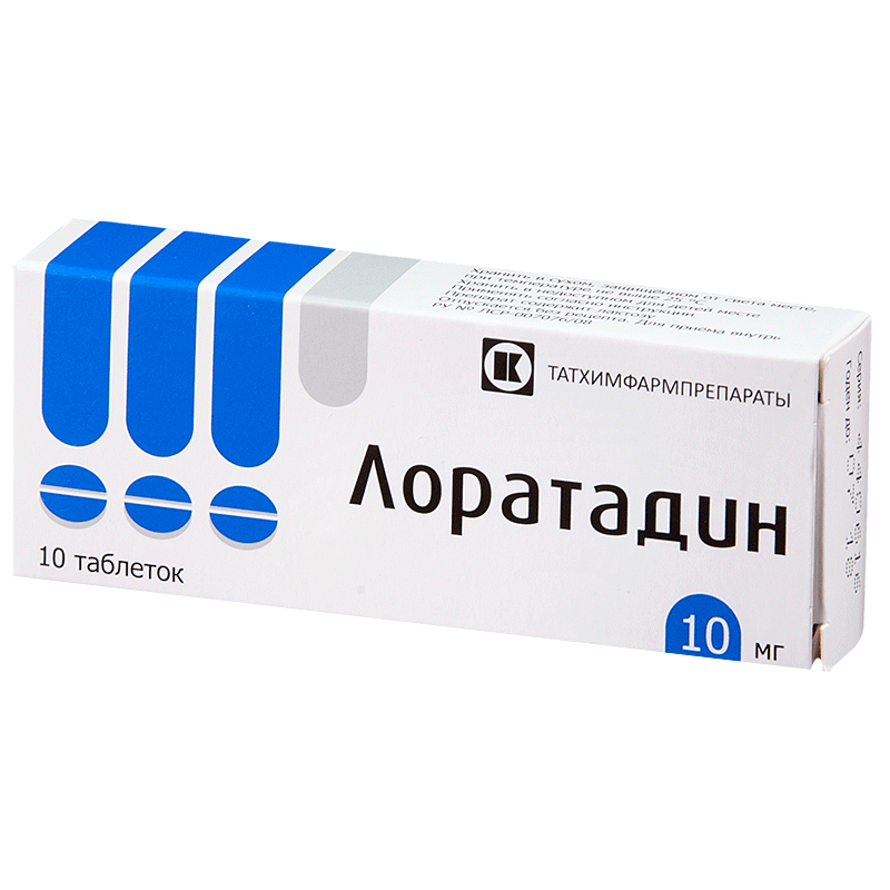 Лоратадин тб 0,01 № 30 (Татхимфарм.)