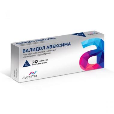 Валидол Авексима тб № 20
