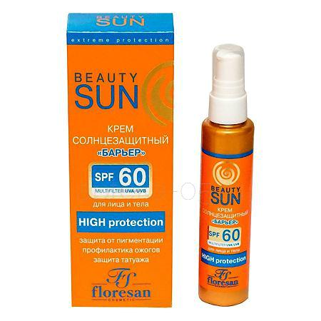 Флоресан283 Beauty Sun SPF60+ крем Барьер 75 мл