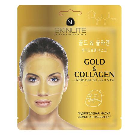 Skinlite SL-689 Маска гидрогелевая Золото & Коллаген