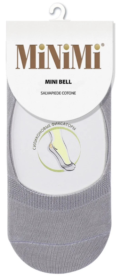 Носки Minimi Mini bell хлопок (подследники) Grigio р.35-38