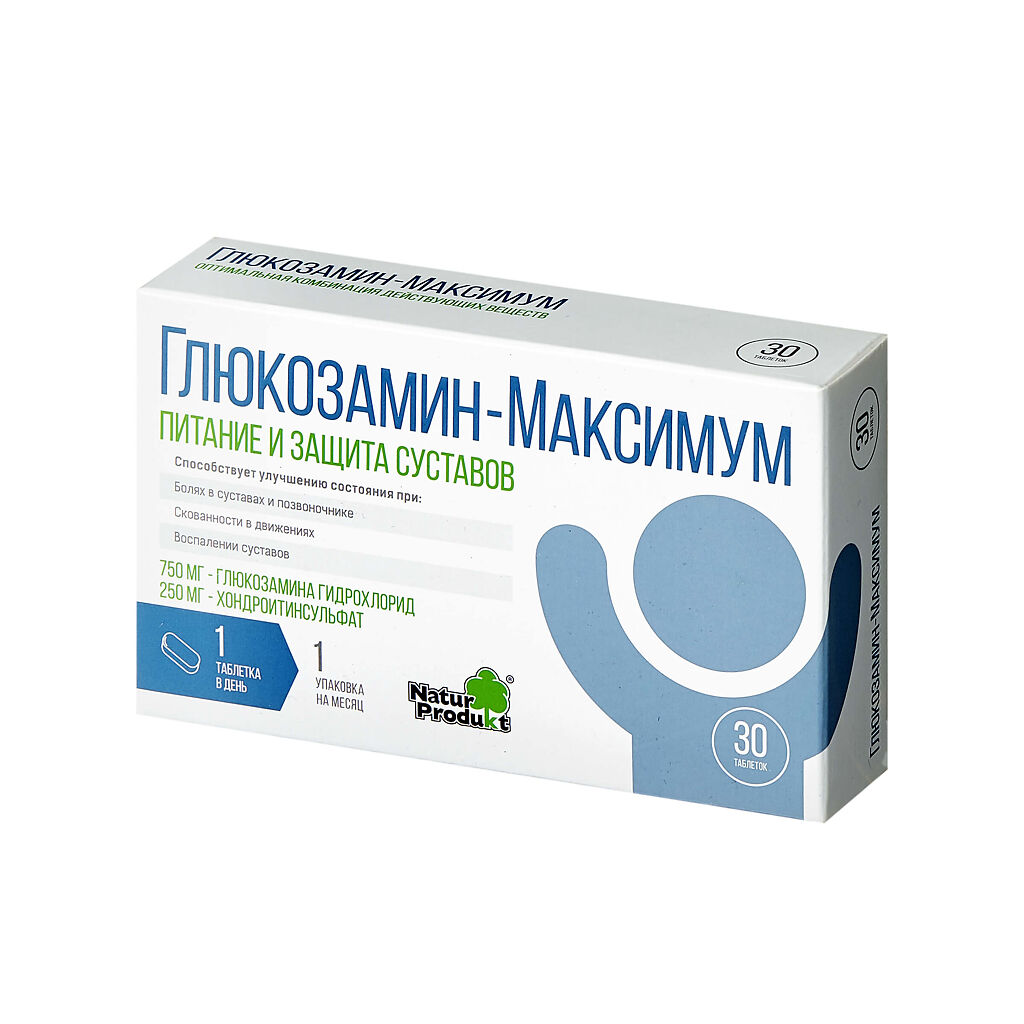 Глюкозамин Максимум тб № 30