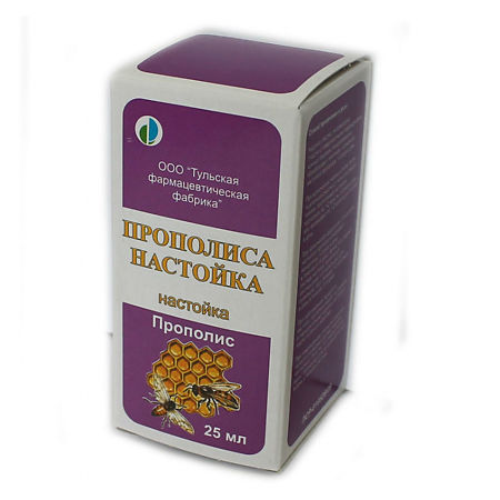 Прополиса настойка 25 мл (Тульская ФФ)