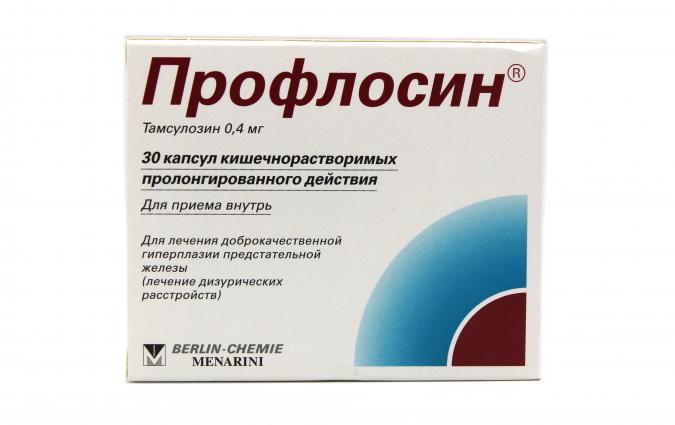 Профлосин капс 0,4 мг №  30