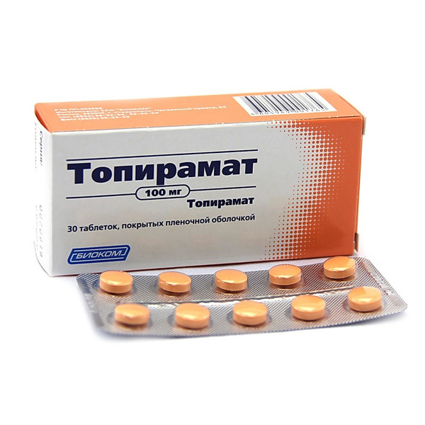 Топирамат тб 100 мг № 30 (Биоком)