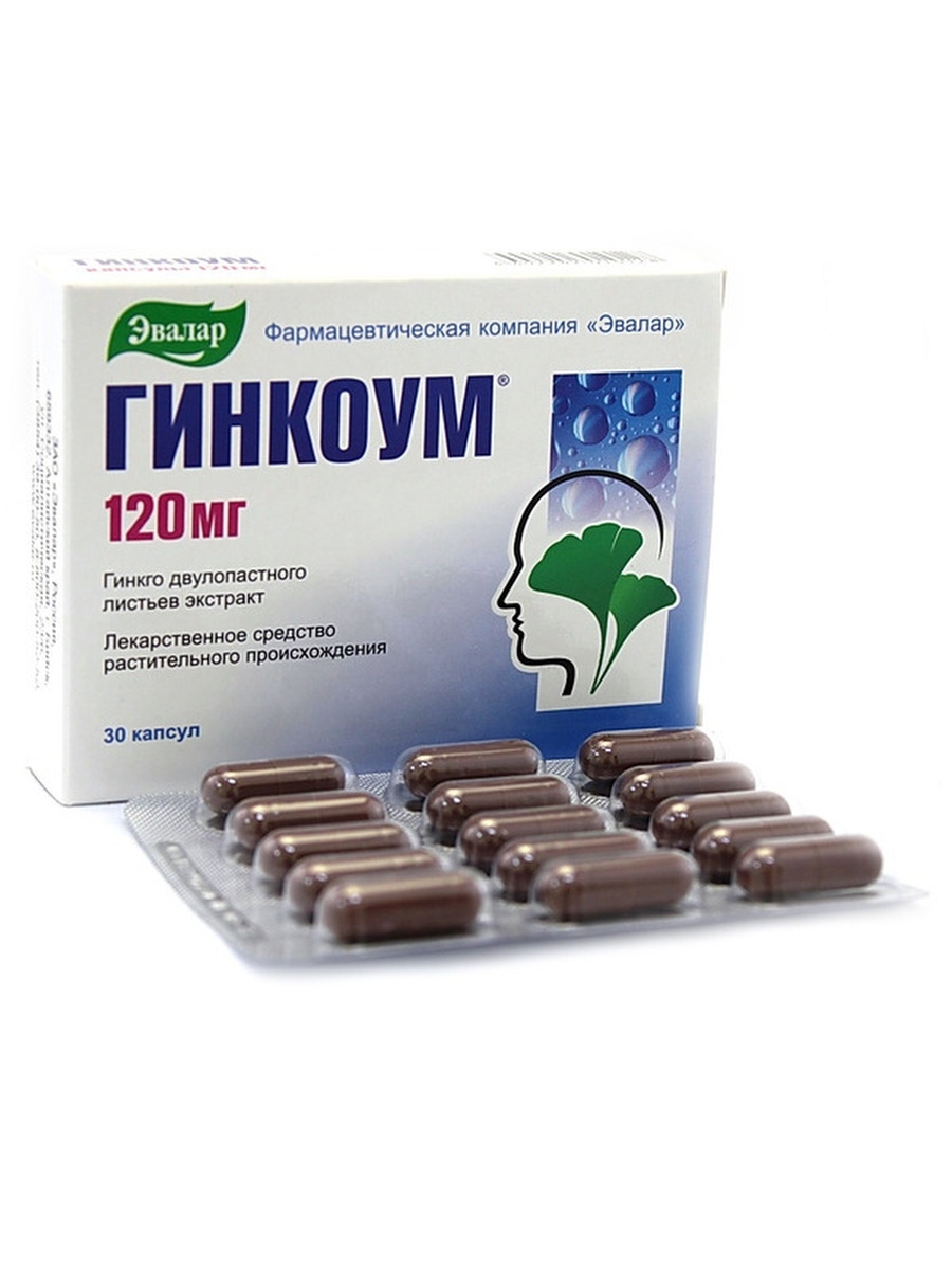 Гинкоум капс 120 г № 30