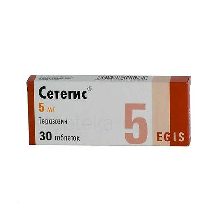 Сетегис тб  5 мг № 30