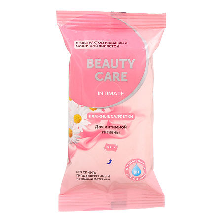 Салфетки Beauty Care для интимной гигиены № 20