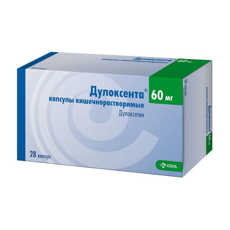 Дулоксента капс 60 мг № 28